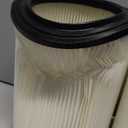 VF4000 Replacement Filter for Ridgid - 2 Pack Standard Wet/Dry Vac Filter Vf4000 Compatible with Ridgid Vacs Wet Dry 5-20 Gal, 6-9 Gal Husky Vacuum & CRAFTSMAN Shop Vacuum 17816 9-17816