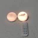 Rechargeable Shower Light No Wiring - 15 Color Changing Mood Light for Shower Bathroom Closet Bedroom Livingroom, 2 Pack