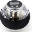 Wrist Trainer Ball, Torque Ball Hand Exerciser with Counter, Auto-Start Wrist Power Gyro Bal l with LED Lights for Strengthen Arms, Fingers, Bones and Muscles