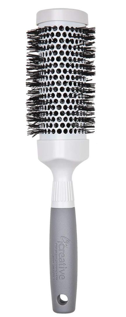 Creative Hair Brushes Triangle Ceramic & Ionic CR100 PRO, Medium 2.5"