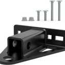 Lawn Mower Hitch 1-1/4" Receiver, Heavy Duty Steel Trailer Hitch for Zero Turn Lawn Mower, Universal Bolt-On Lawn Mower Trailer Hitch, Zero Turn Mower Accessories