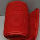 Chunky Cable Knit Christmas Tree Skirt for Artificial Trees Decoration Red