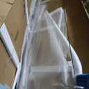 Frameless Pivot Shower Door 27-28" W x 72" H, Pivot Swing Shower Glass Door with 1/4"(6mm) Clear Tempered Glass Shower Door, Easy to Clean Bathroom Shower Door, Matte Black