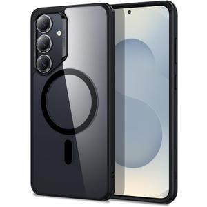 ESR for Samsung Galaxy S25 Plus Phone Case, Compatible with MagSafe, Magnetic Case for S25+ Plus, Military-Grade Protection, Yellowing Resistant, Classic Series, Clear Black