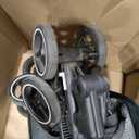 gb Pockit Air All Terrain Ultra Compact Lightweight Travel Stroller with Breathable Fabric in Velvet Black