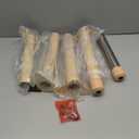 Flash Furniture Wren 24"W x 48"L Rectangular Natural Plastic Height Adjustable Activity Table