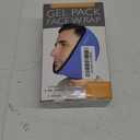 Face Ice Heat Pack Therapy Wisdom Teeth Jaw Head Chin Wrap 4 Packs Lot Fancy Usa