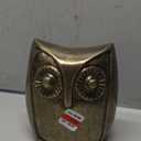 HD Designs Aluminum Owl Gold 5.6 Inches Home Decor Desk Table Shelf Figure