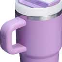 STANLEY Quencher H2.0 Tumbler with Handle and Straw 20 oz | Flowstate 3-Position Lid | Cup Holder Compatible for Travel | Insulated Stainless Steel Cup | BPA-Free | Lilac