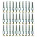 Heavy Duty Wall Anchors and Screws Kit, 50 Sets/100 Pieces, for Concrete, Hollow and Wooden Wall Mounting (8MM 50sets)