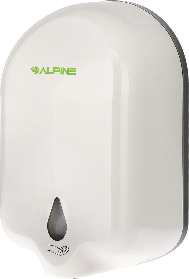 Alpine Automatic Soap Dispenser, Wall Mounted Touch Free Dispenser - 1100 Ml