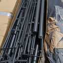 HOTEEL Gazebo 12x20, Outdoor Gazebo on Clearance with Double Ventilated Flat Roof, Privacy Curtains & Mosquito Netting, Easy Set up Canopy Tent with Stable Metal Frame for Patio, Gray (Upgraded 2.0) (Gray)