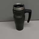 THERMOS Stainless King Vacuum-Insulated Travel Mug with Handle - 16oz, Army Green - Thermos Tumbler for Hot & Cold Drinks - Leak-Proof & Sweat-Proof Stainless Steel Coffee Mug with Lid for Commuting