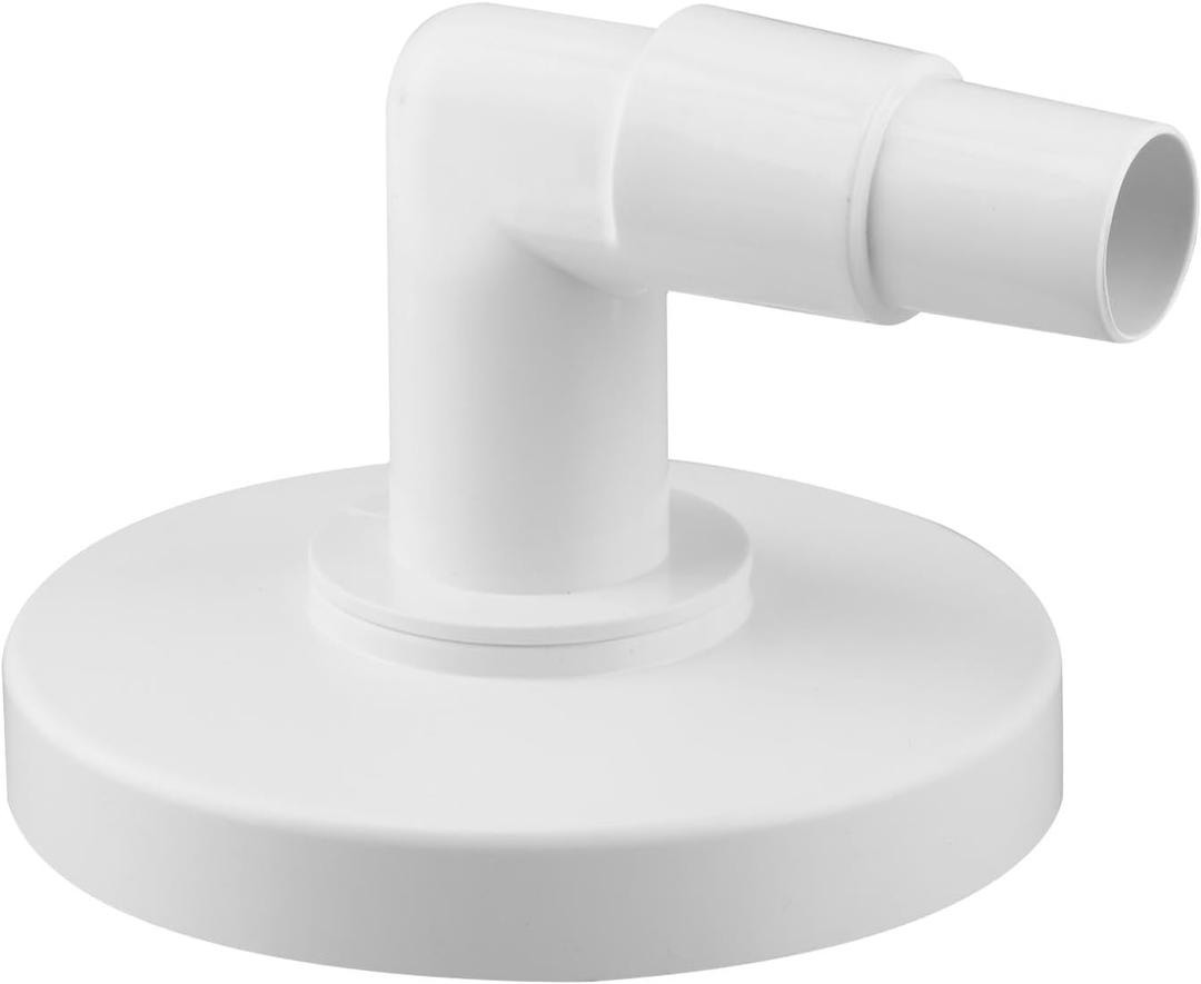SP11041 Pool Skimmer Vacuum Plate, 5.9 Inch Skimmer Hose Adapter Compatible with Hayward SP1090, SP1091, SP1092, Skim Vac 1 1/4 and 1 1/2 Combo Hose Elbow Adapter for Vacuum Hose Connection