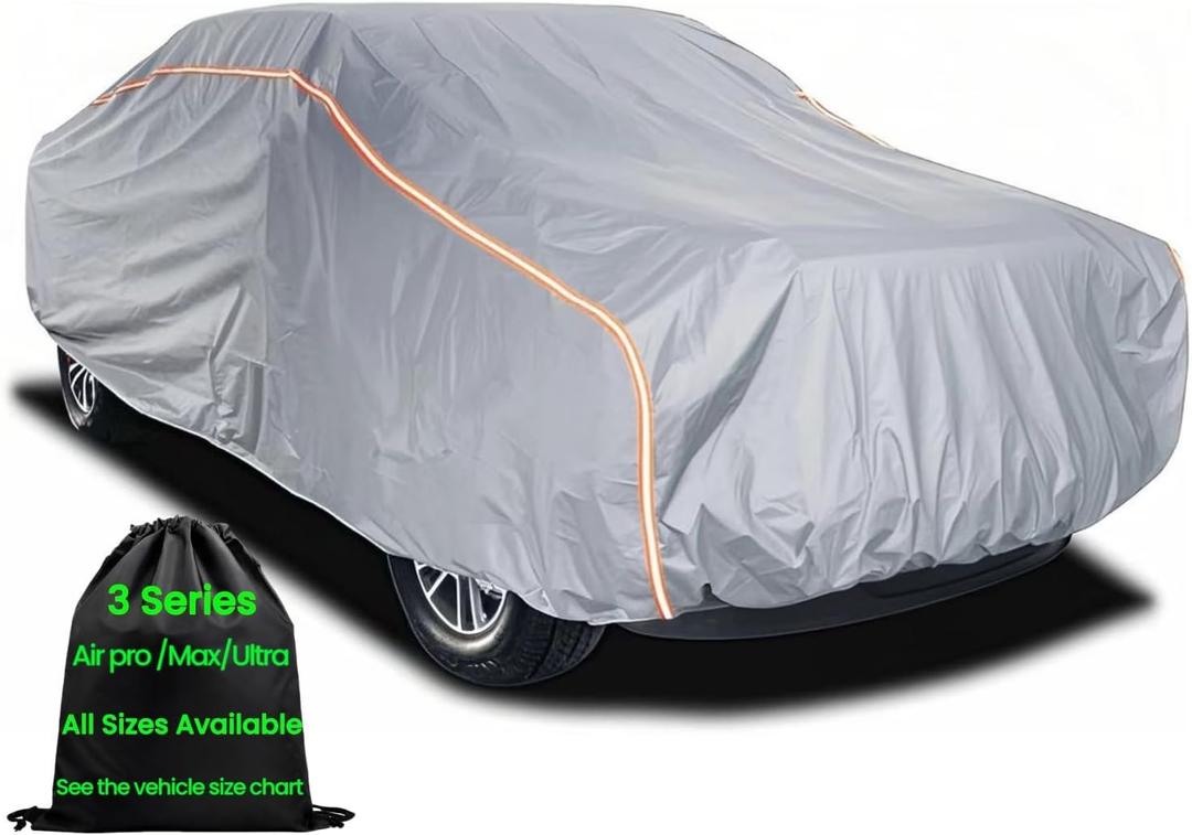 Truck Cover Waterproof All Weather, Rain Protector, RainUV Protection Inner Cotton,Fit Truck Up to 233"