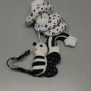 SAMMAS Baby Spiral Hanging Stroller and Car Seat Toys for Babies 0-6 Months Newborn Plush Activity Toys for Bed Bassinet Crib Baby Carrier Gifts (owl)