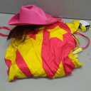 Morph Yellow Macho Man Randy Savage Costume, WWE Wrestler Outfit for Adults, Macho Man Dress-Up, Fun Party Attire, X-Large