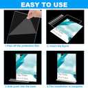 EHWINE Acrylic Sign Holder 8.5 x 11, 10 Pack Double-Sided Stand up Table Top Sign Holders, Clear Acrylic Picture Frame Menu Flyer Paper Holder Display Stand for Office Business Store Wedding Party