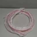 2 Pcs 3/8'' x 73'' Long Clear Vinyl L-Type Seal Strip with Pre-Applied Self Adhesive Threshold Water Dam Barrier Bathroom Glass Shower Door Seal Strip for Gap Frameless Shower Door