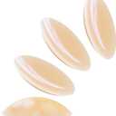 Non Adhesive Nipple Covers Reusable Thin 2Pairs Silicone Breast Pasties for Women No Show Boob Cover Bra