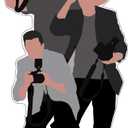 Cardboard People Paparazzi Life Size Cardboard Cutout Standup