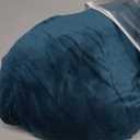 PrinceDeco Velvet Plush Couch Cover Stretch 2 Piece Chair Cover Chair Slipcover Washable Furniture Protector Couch Soft with Elastic Bottom Armchair Cover Width Up to 49 Inch(Small, Deep Teal)