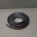 Joyfolk 20ft Carpet Floor Transition Strips, Self-Adhesive Carpet, Flooring Transitions Edging Trim Strip for Door Threshold/Wood Floor, Uneven Floors Cover Height Within 5mm(Grey)