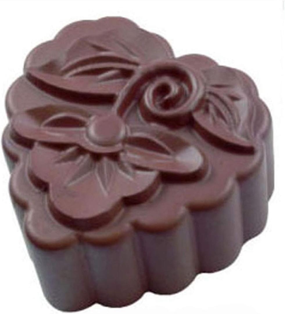 Polycarbonate Chocolate Mold DIY Candy Mould Clear Hard Plastic Bakeware Pastry Tools (19361)