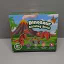 Dinosaur Toys for 3 4 5+ Year Old Boys, Dinosaur Building Blocks Set Kids STEM Take Apart Toys Educational Learning Toys Ideal Party Favors Christmas Birthday Gifts for 38 Years Old Kids Boys Girls pack of 2