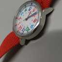 Kids Watch for Girls and Boys,for Children's Toddler Learning Time and Easy to Read Time, Analog Watch for Boys and Girls Ages3~11 (Red)