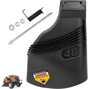 532180655 Deflector Chute Compatible with Craftsman 48" HQV Mower