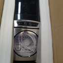 WIE Nugget Ice Maker Countertop, 44 lbs in 24 Hours, Pellet Ice Maker Machine with Self-Cleaning, 0.75 Gallon Tank & Scoop Included, Crushed Pebble Ice Makers for Home/Office/Bar/Party, Silver