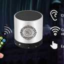Portable Digital Quran Speaker,Bluetooth Speaker,with Remote Control,MP3 Player,USB Rechargeable,8GB Storage,18 Reciters,15 Translations,Arabic,English,French,Urdu & More (Silver)
