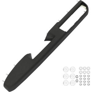 80994 Front Driver Side Armrest Repair 27In Compatible with 2010-2014 GMC Yukon Sierra,Chevrolet Suburban Silverado Avalanche Tahoe Door Armrest with Door Release Handle Above Armrest Replace OE#80994 (Black)