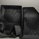 Floor Mats for Jeep Compass 2017-2025 2026, All Weather Cargo Liners for Jeep Compass Accessories, Heavy Duty Trunk Mat with Backrest Mat, Car Accessories