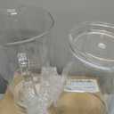 US Acrylic 64oz Bistro Clear Pitcher | Set of 2 Beer Pitchers | Reusable, BPA-free, Made in the USA, Indoor and Outdoor Pitcher Set for Water, Lemonade, Juice, Soda Pop, and Beer