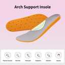 MEHOTO Womens Wide Toe Box Shoes Walking Sneakers with Arch Support Slip On Fashion Tennis Shoes for Swelling Bunion Plantar Fasciitis RoseBluePink US 9.5