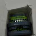 Vegetable Chopper,12-in-1 Multifunctional Food Chopper,Professional Onion Chopper with 7 Blades,Vegetable Cutter with Container for Salad,Potato,Carrot,and Garlic; Essential Kitchen Tool(Grey) (Gray)