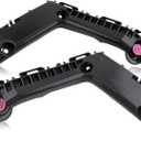 52115-02350 Front Bumper Bracket Driver & Passenger Side Compatible with Toyota Corolla 2017-2019, Rplaces TO1043131 TO1042131 52116-02330