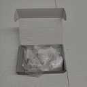 Amerdeco 10 Pack Champagne Bronze Cabinet Knobs 1.4 Inch(35mm) Single Hole Cabinet Handles Dresser Knob Drawer Knobs for Bathroom Cabinets