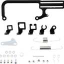 304147 EZ-EFI Cable Mount Kit Carburetor Throttle Cable Mount Bracket Compatible with GM 700R4