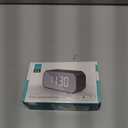 AFK Alarm Clock with Bluetooth Speaker for Bedroom/Office,Small Digital Clock for Heavy Sleepers Adults,Teens,Kids with Dual Alarms,Mirror LED Display,Hands-Free Calling