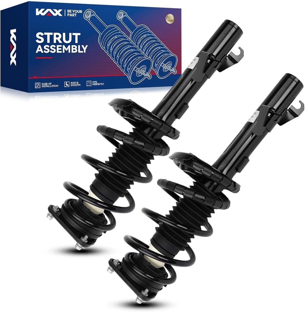 KAX Front Struts Fit For Mazda 3 2004 2005 2006 2007 2008 2009 2010 2011 2012 2013, Mazda 5 2006-2010 Struts Complete Suspension Struts with Coil Spring Assemblies, 172264L 172263R Full set of 2