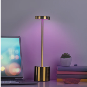 MERKURY Metal LED Touch Lamp Cordless Multicolor Mood Light