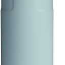 Stanley IceFlow Flip Straw 2.0 Water Bottle 24 oz | Built-In Straw for Travel and Sports | Lightweight and Leak Resistant | Insulated Stainless Steel | BPA-Free | Blue Cactus