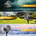 Christmas Lights Outdoor, Christmas Decor Lights，Holiday Lights for Xmas，Waterproof Christmas Decorations Lights Outdoor Indoor for Yard House Wall Garden