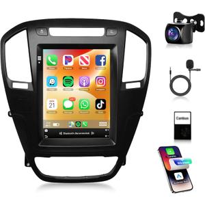 2G 64G for Buick Regal 2009-2013 for Opel Insignia 2009-2013 Android Car Stereo with Apple Carplay, 9.7 Inch Touch Screen Car Radio with GPS Navigation Bluetooth FM HiFi WiFi + AHD Backup Camera
