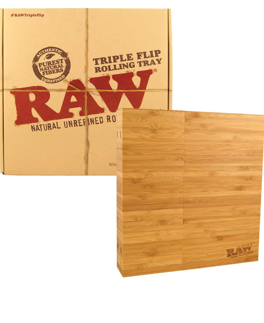 Raw Triple Flip Tray Magnetic Serving Tray