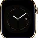 JR.DM Gold Watch Bands for Women Compatible with Apple Watch 46mm 42mm(S3/2/1) 44mm 45mm 49mm Adjustable Metal Cowboy Single Chain Bracelet for iWatch Series 11/10/9/8/7/6/5/4 SE 3/2/1 Ultra (No Case)