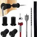 Starlink Cable Routing Kit,Cable Installation Kit,4* Grommets, 1" Spade Drill Bit,1" Strengthen Drill bit, 13" Cable Protective Sleeve,5/16" Drill Bit, 30 Wall Clamps Cable Installation Kit